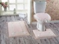 Bathroom mat and Toilet cover